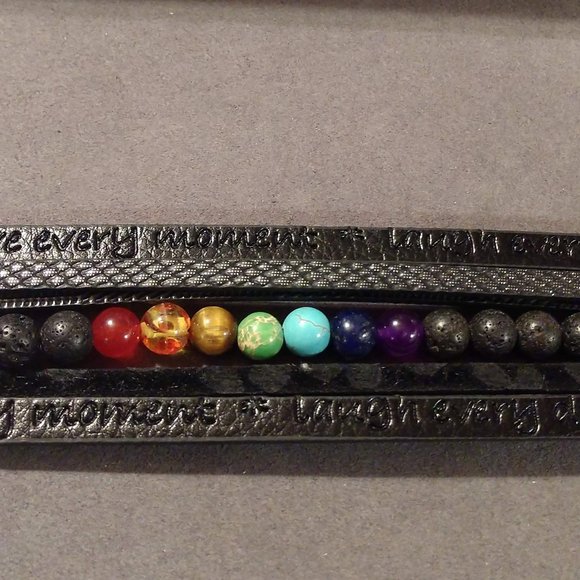 NEW Boho Chakra Magnetic Bracelet - Picture 3 of 5